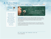 Tablet Screenshot of draliciaelliott.com